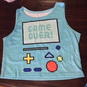 BMO Game Over ! crop top